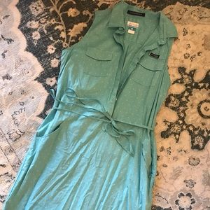 Columbia Collared Sleeveless Dress